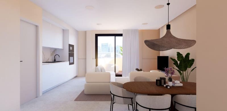3 chambre Appartement à vendre à Playa de Muchavista avec piscine garage - 420 000 € (Ref: 9852281)