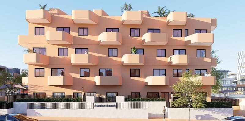 3 chambre Appartement à vendre à Playa de Muchavista avec piscine garage - 420 000 € (Ref: 9852281)