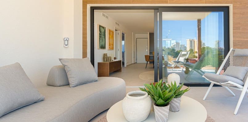 Apartment for sale in La Villajoyosa / Vila Joiosa with pool garage - € 349,000 (Ref: 9852972)
