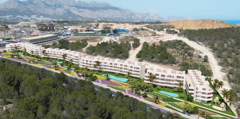2 quarto Apartamento para venda em La Nucia com piscina garagem - 297 000 € (Ref: 9904940)