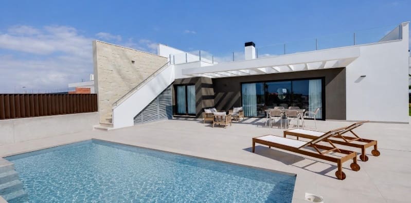 3 soverom Villa til salgs i Muchamiel / Mutxamel med svømmebasseng garasje - € 570 000 (Ref: 9908882)