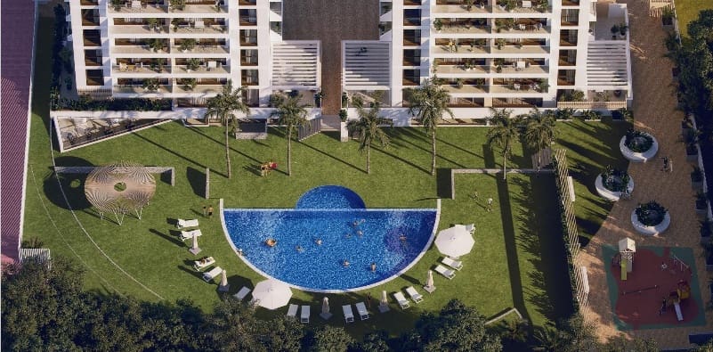 Apartamento de 2 habitaciones en Guardamar del Segura en venta con piscina garaje - 355.000 € (Ref: 9975889)