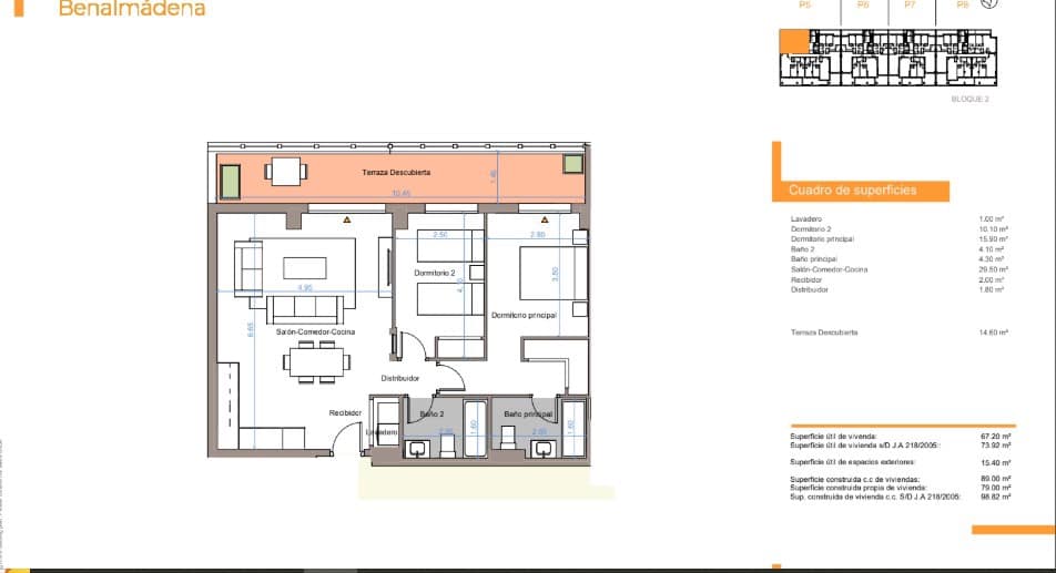 2 quarto Apartamento para venda em Benalmadena com piscina garagem - 338 900 € (Ref: 10098611)