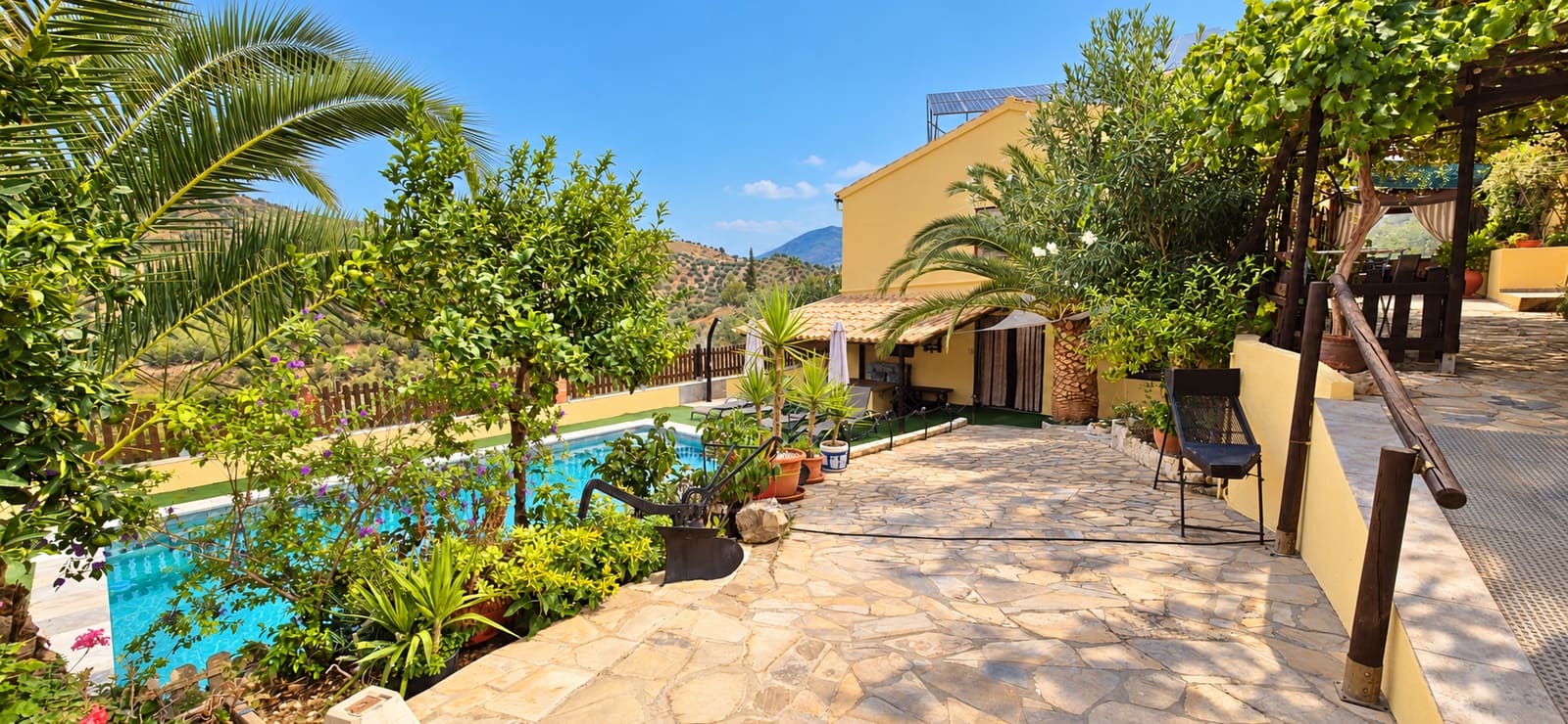 6 chambre Finca/Maison de Campagne à vendre à Iznajar avec piscine garage - 350 000 € (Ref: 10121022)