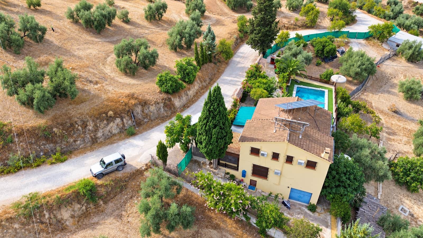 6 chambre Finca/Maison de Campagne à vendre à Iznajar avec piscine garage - 350 000 € (Ref: 10121022)