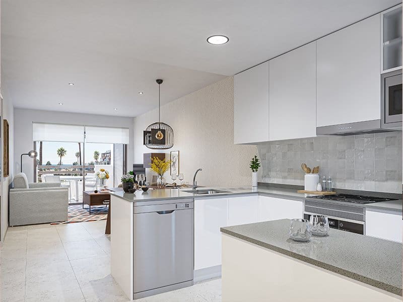 3 chambre Penthouse à vendre à Cuevas del Almanzora avec piscine - 293 000 € (Ref: 9885239)