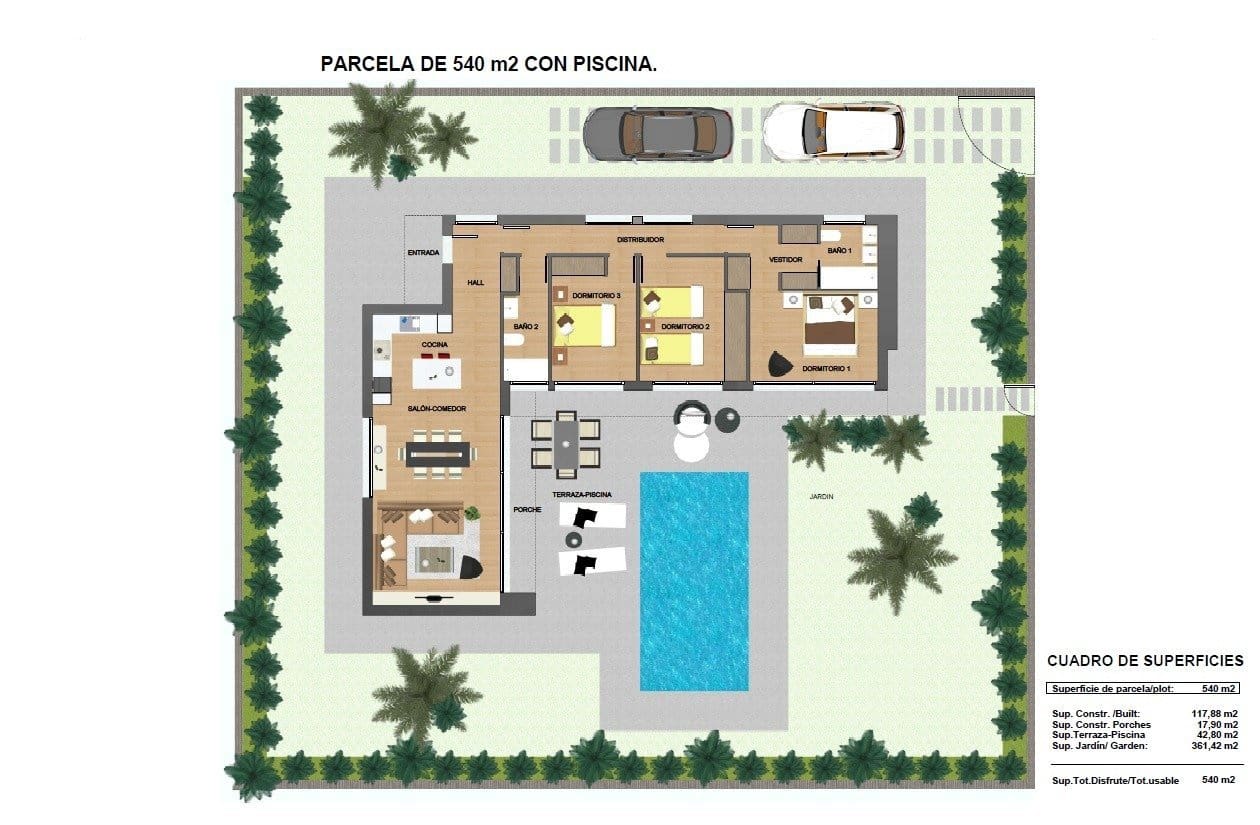 3 chambre Villa/Maison à vendre à Calasparra avec piscine - 355 000 € (Ref: 9885256)