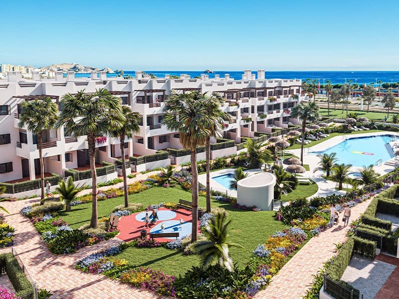 2 chambre Penthouse à vendre à Cuevas del Almanzora avec piscine - 233 000 € (Ref: 9885292)