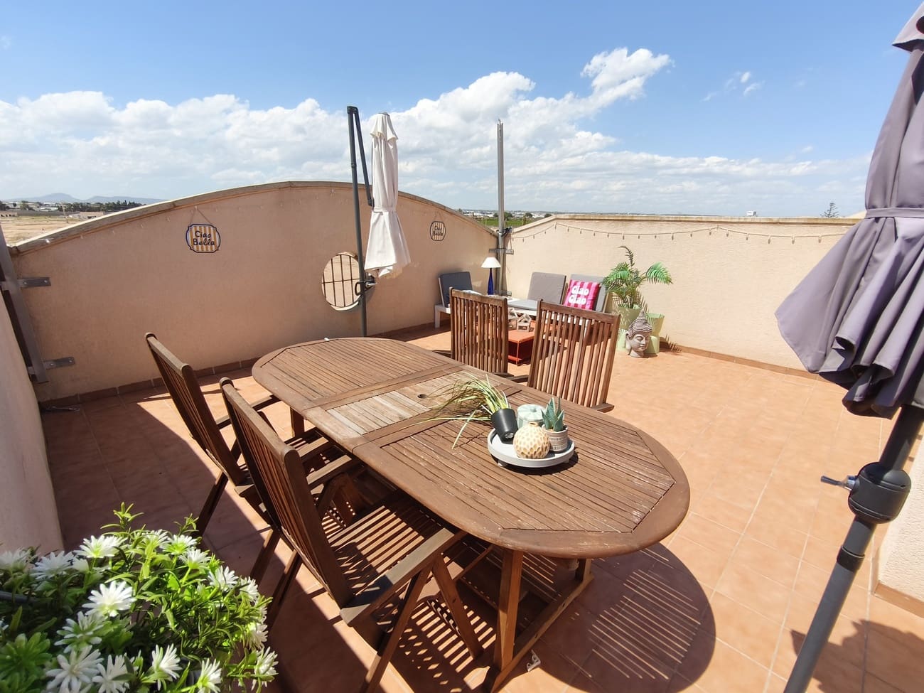 Penthouse de 2 chambres à louer à San Pedro del Pinatar avec piscine - 1 100 € (Ref: 9872210)