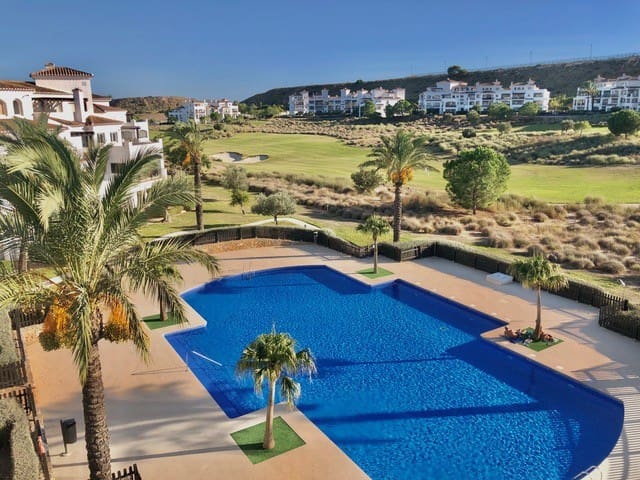 Apartamento de 2 habitaciones en Hacienda Riquelme en venta con piscina garaje - 165.000 € (Ref: 9979225)