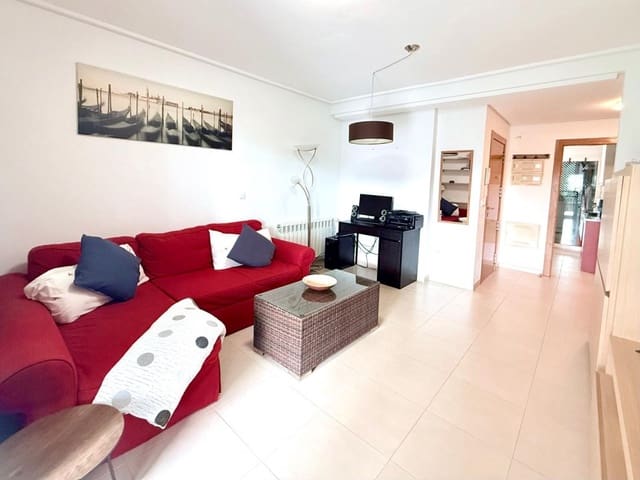 Apartamento de 2 habitaciones en Hacienda Riquelme Golf, Murcia ciudad en venta con piscina garaje - 165.000 € (Ref: 9979225)