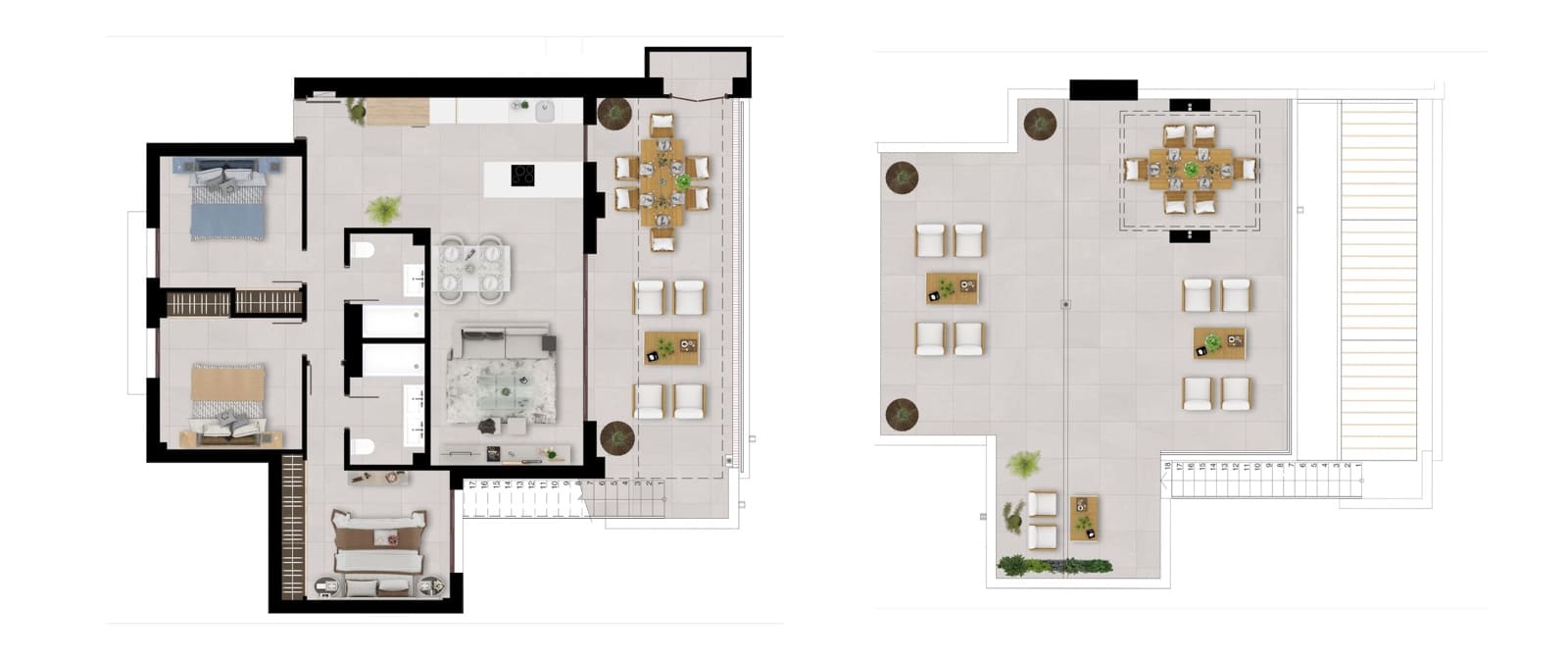 2 quarto Apartamento para venda em Istan com piscina garagem - 460 000 € (Ref: 9829781)