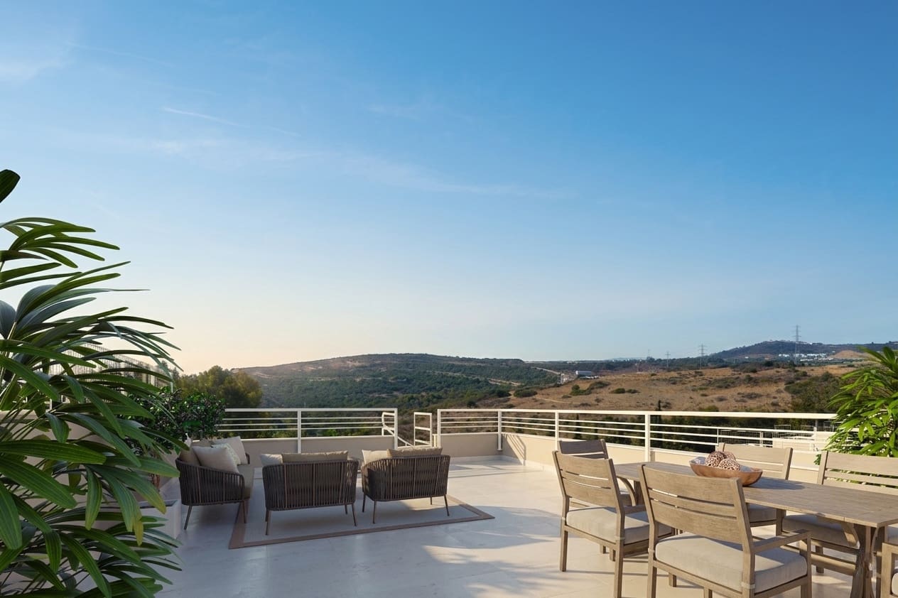 2 bedroom Penthouse for sale in Estepona with pool garage - € 430,000 (Ref: 9829807)
