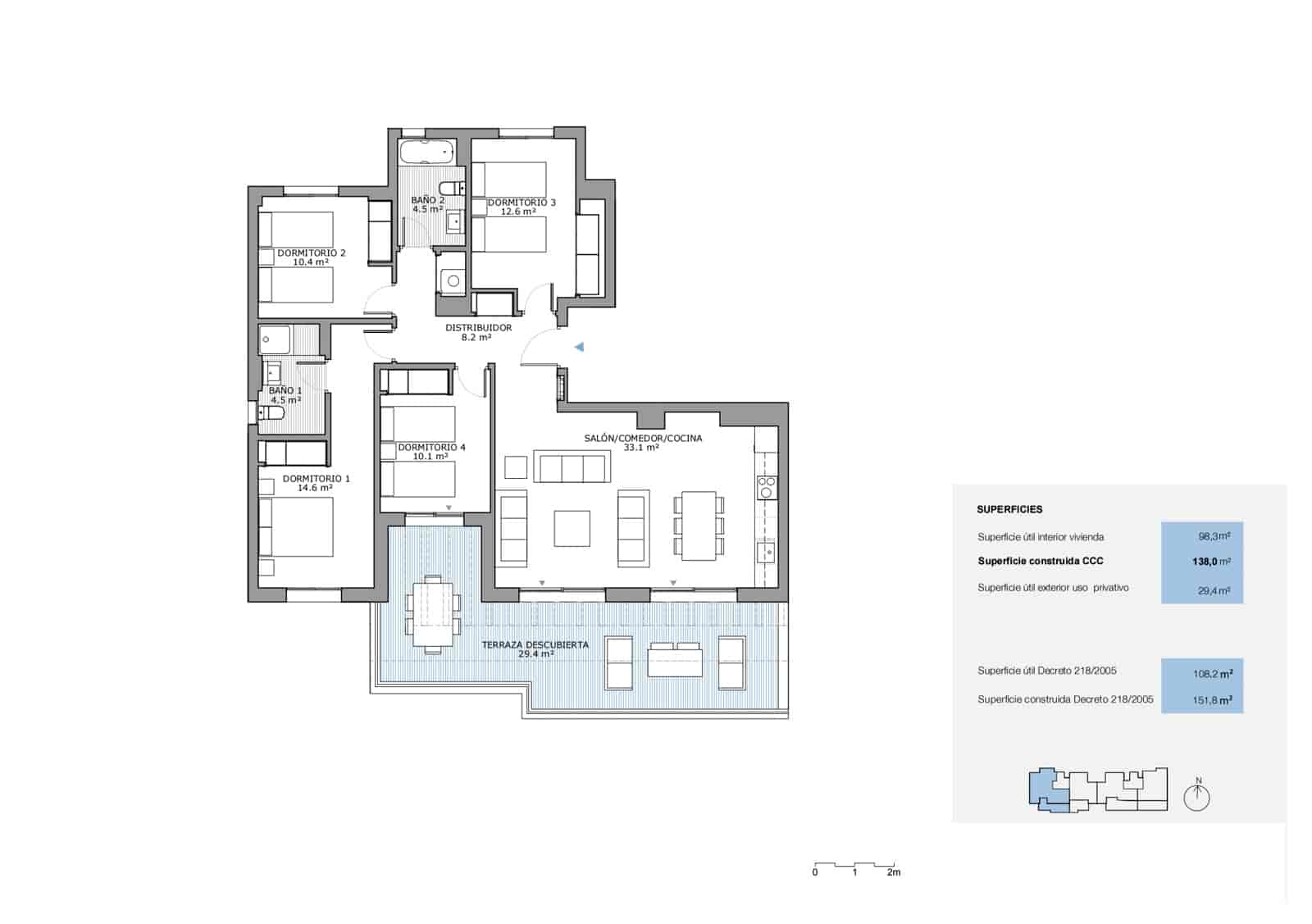 4 bedroom Penthouse for sale in Estepona with pool garage - € 564,000 (Ref: 9829820)