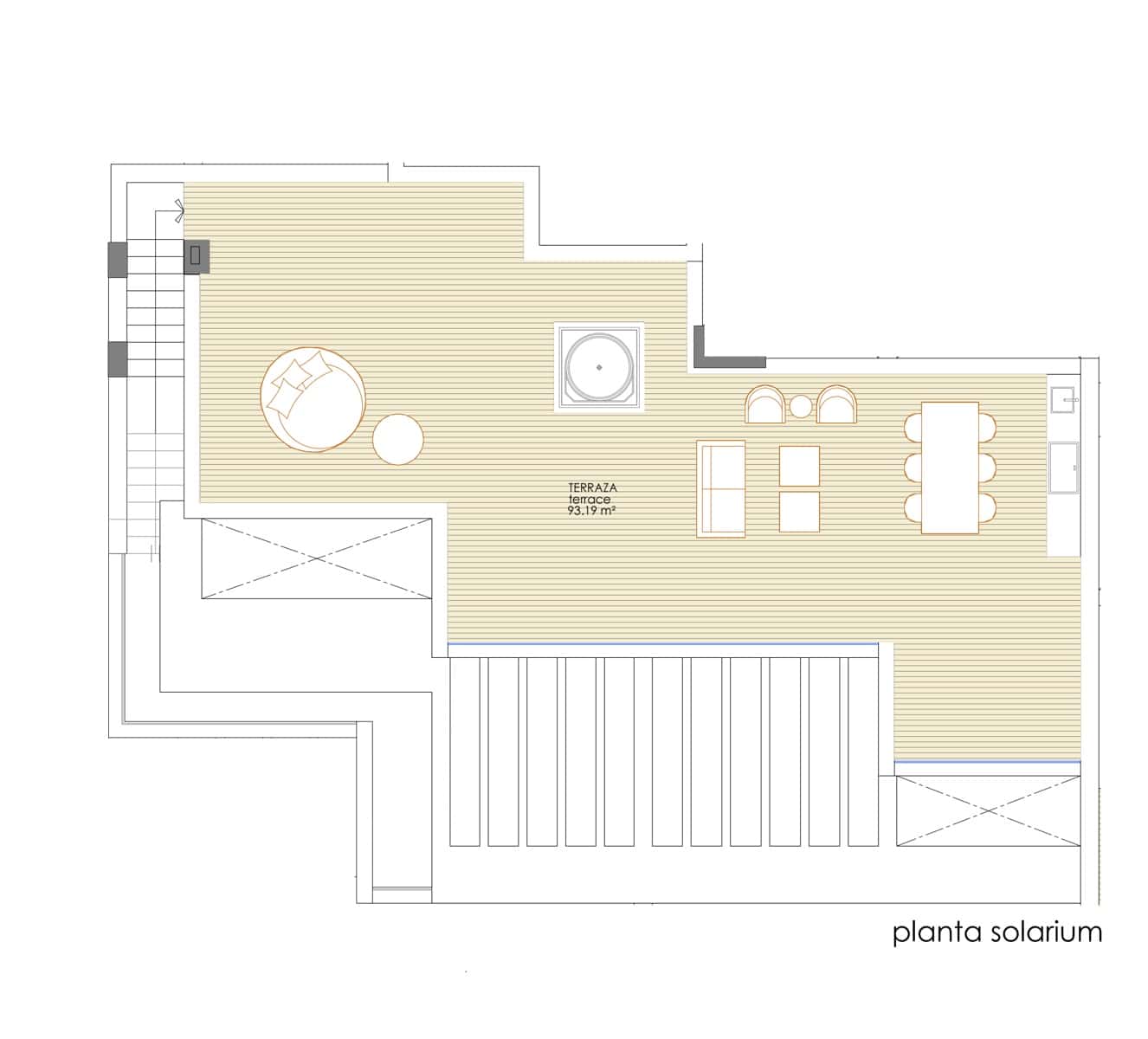 3 sypialnia Penthouse na sprzedaż w Estepona z basenem garażem - 725 000 € (Ref: 9829829)