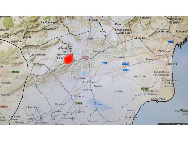 Undeveloped Land for sale in Hondon de las Nieves - € 95,000 (Ref: 9931533)