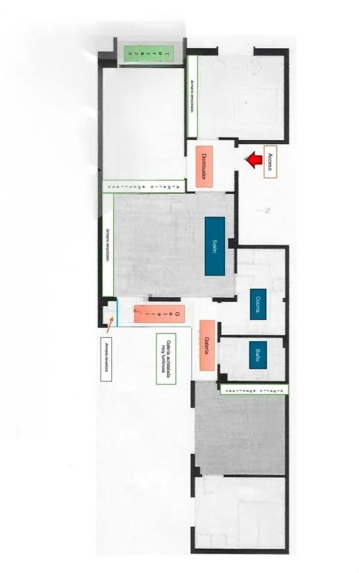Apartamento de 3 habitaciones en Alicante / Alacant ciudad en venta con garaje - 220.000 € (Ref: 10007968)