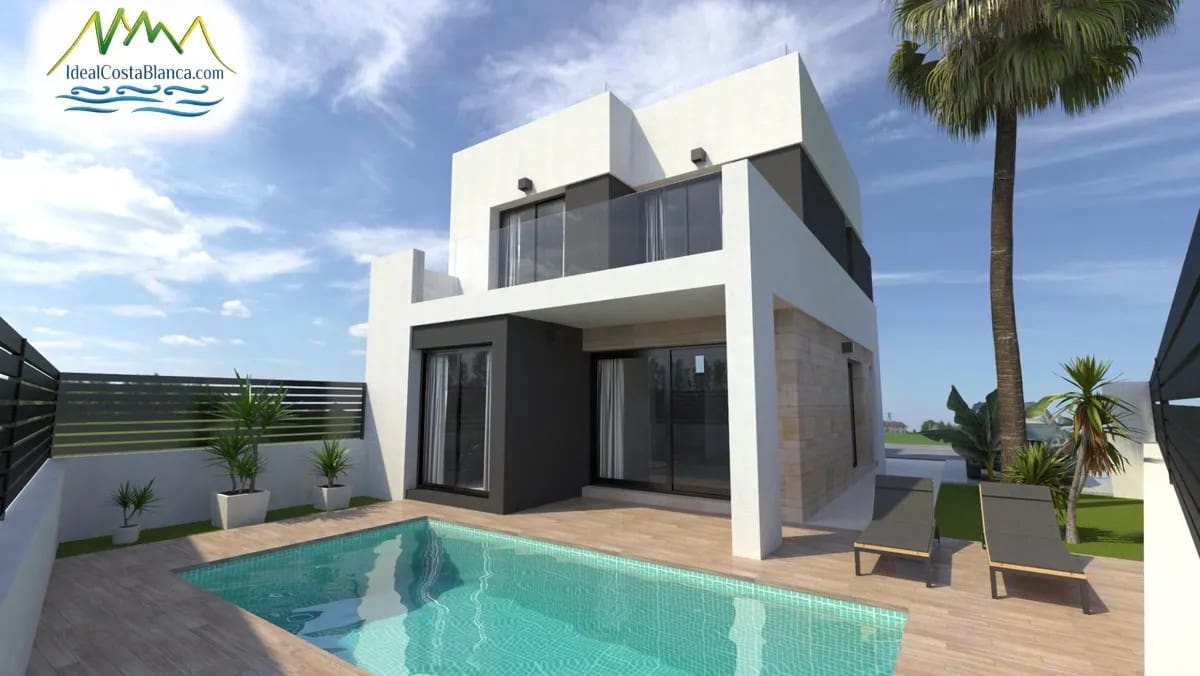 3 soveværelse Byhus til salg i La Nucia med swimmingpool garage - € 515.000 (Ref: 9847976)