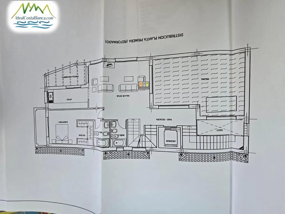 3 makuuhuone Huvila myytävänä paikassa Altea mukana uima-altaan - 699 000 € (Ref: 9847984)
