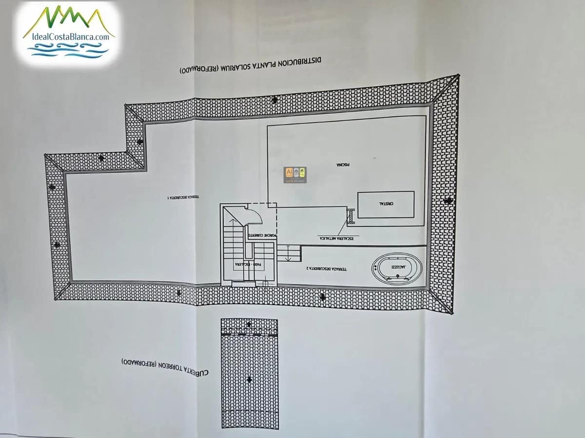 3 makuuhuone Huvila myytävänä paikassa Altea mukana uima-altaan - 699 000 € (Ref: 9847984)