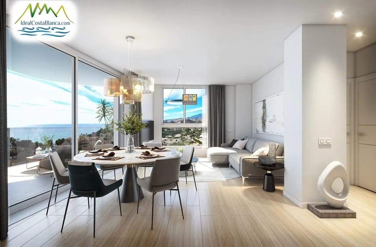 2 slaapkamer Appartement te koop in La Villajoyosa / Vila Joiosa met zwembad garage - € 375.000 (Ref: 9847985)