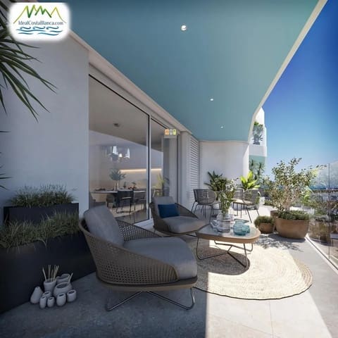 Apartamento de 2 habitaciones en Plans - Gasparot, La Villajoyosa / Vila Joiosa en venta con piscina garaje - 375.000 € (Ref: 9847985)