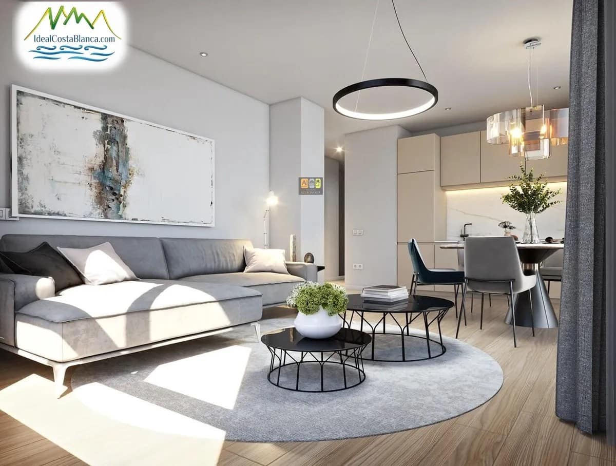 2 slaapkamer Appartement te koop in La Villajoyosa / Vila Joiosa met zwembad garage - € 375.000 (Ref: 9847985)
