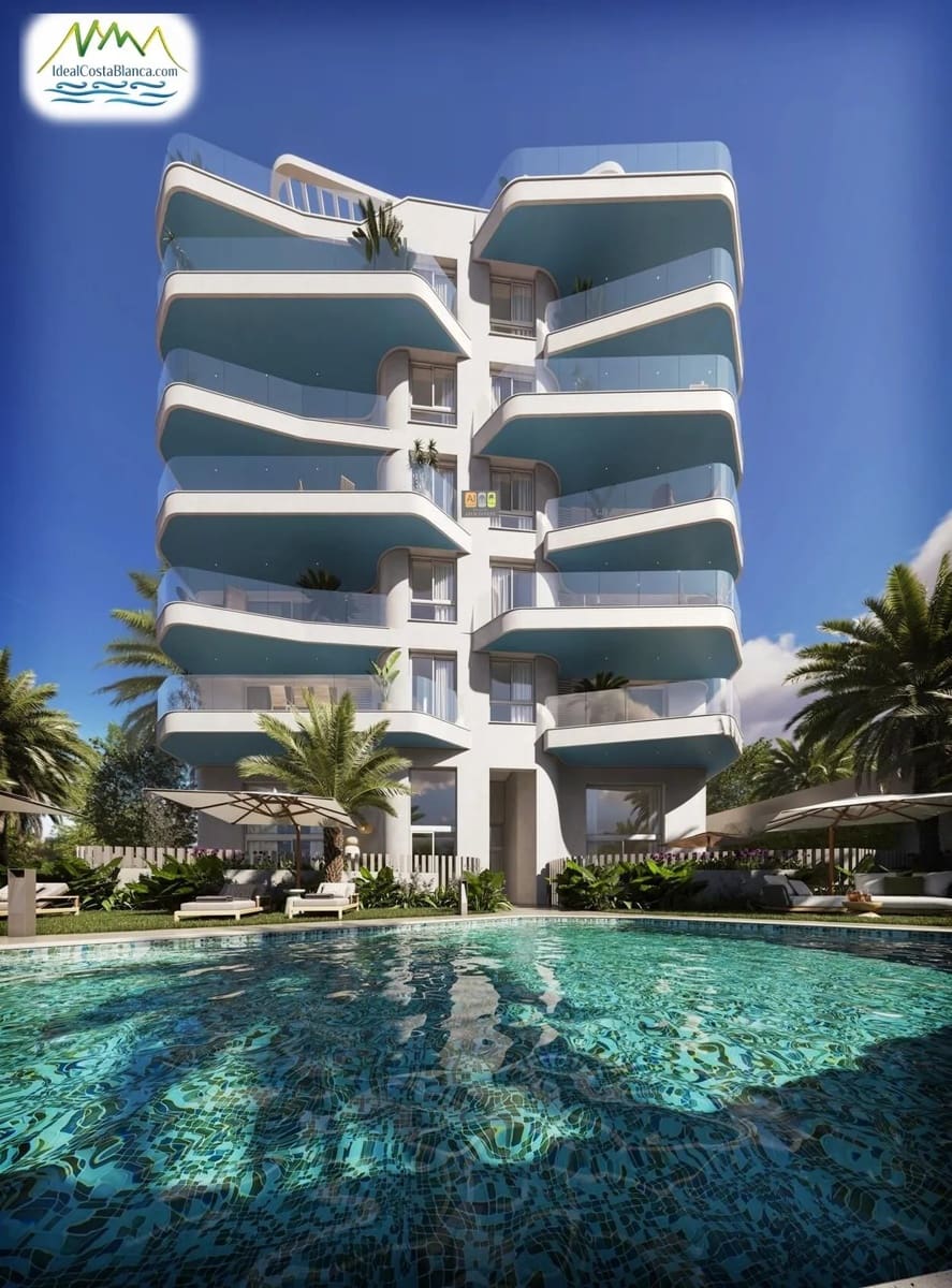 2 slaapkamer Appartement te koop in La Villajoyosa / Vila Joiosa met zwembad garage - € 375.000 (Ref: 9847985)