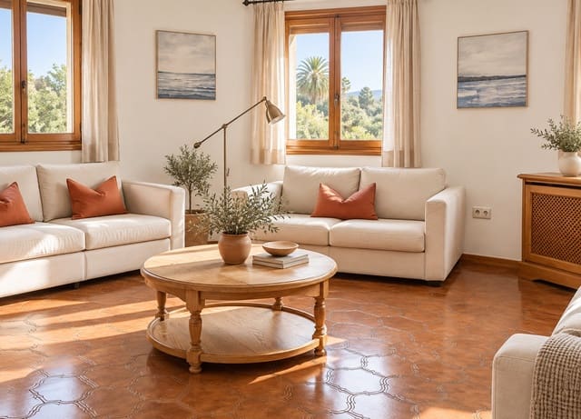 3 makuuhuone Huvila vuokrattavana paikassa Font de Sa Cala / Font de La Cala, Capdepera mukana uima-altaan 
autotalli - 2 500 € (Ref: 10078911)