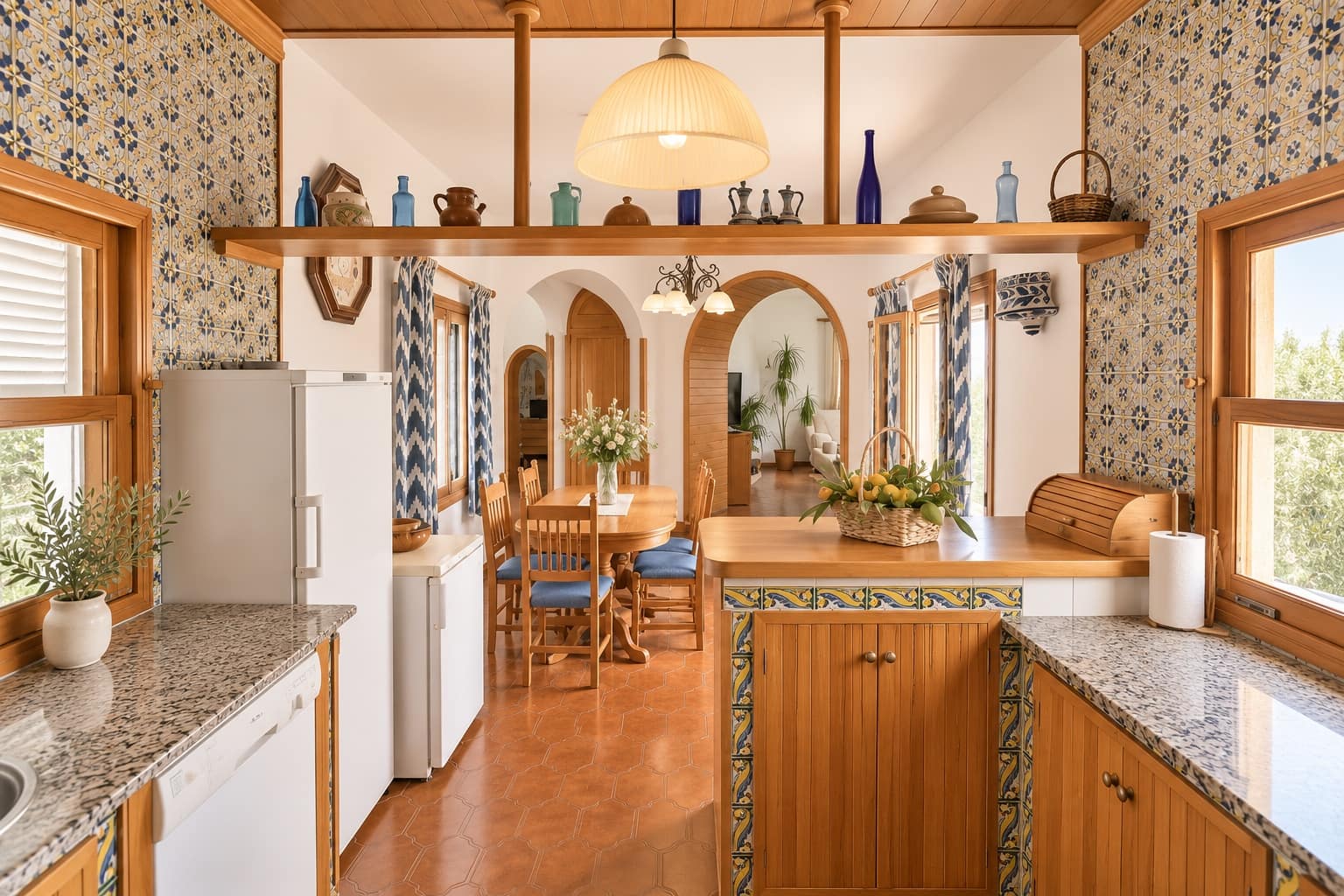 3 makuuhuone Huvila vuokrattavana paikassa Font de Sa Cala / Font de La Cala mukana uima-altaan 
autotalli - 2 500 € (Ref: 10078911)