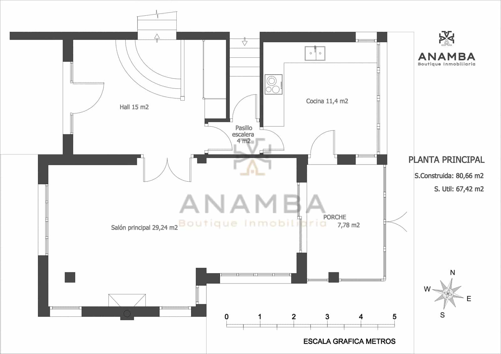 5 bedroom Townhouse for sale in Gijon with pool garage - € 620,000 (Ref: 9911357)
