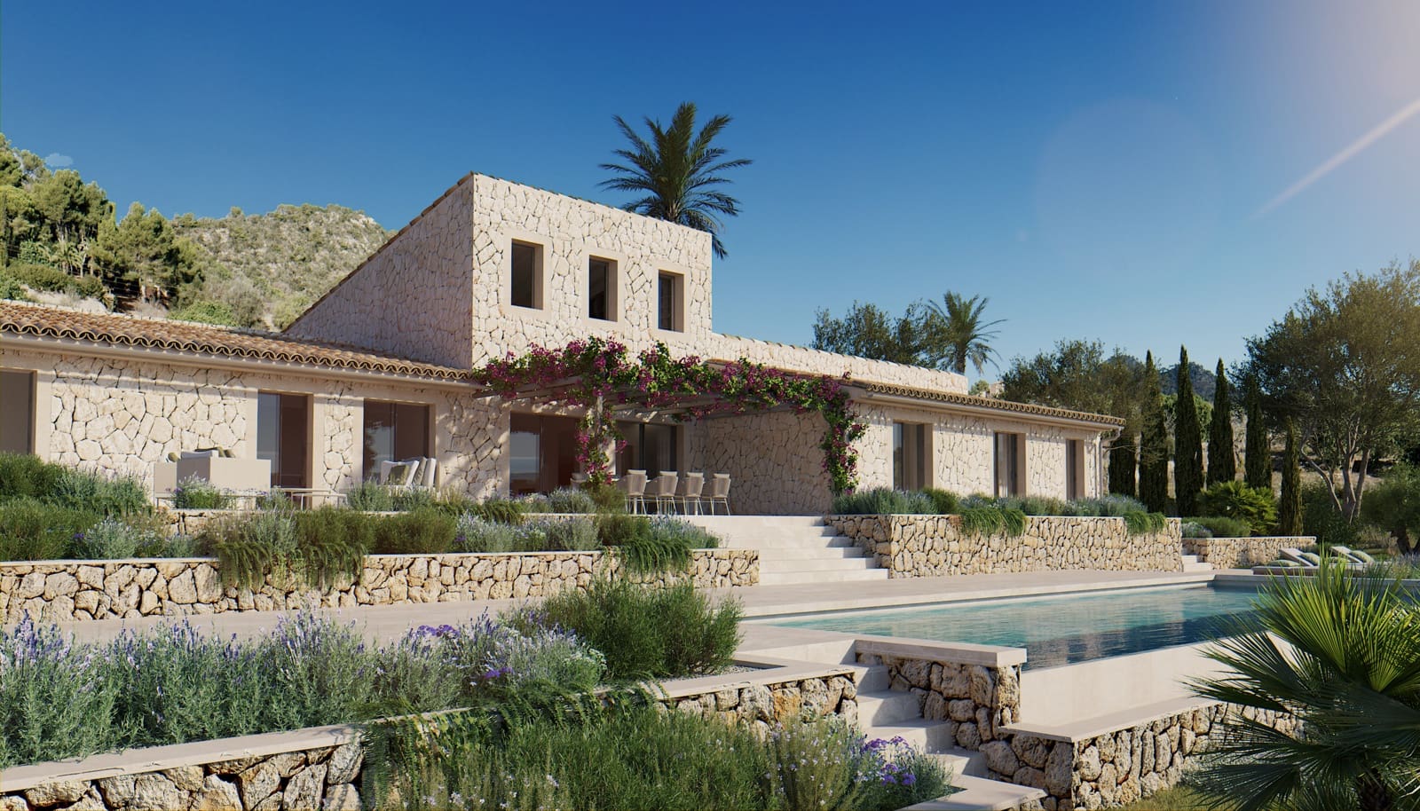 4 soverom Finca/Herregård til salgs i Portocolom med svømmebasseng garasje - € 3 500 000 (Ref: 9872786)