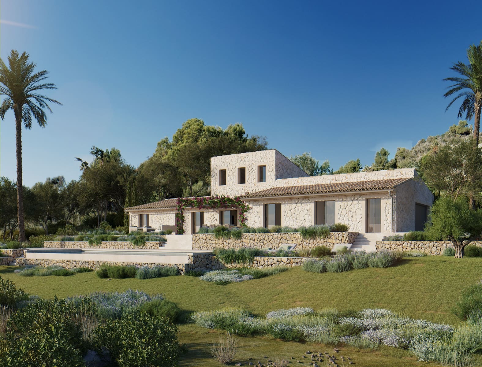 4 soverom Finca/Herregård til salgs i Portocolom med svømmebasseng garasje - € 3 500 000 (Ref: 9872786)