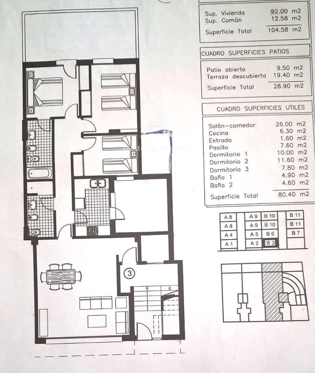 3 camera da letto Appartamento in vendita in Ondara - 235.000 € (Rif: 10033135)