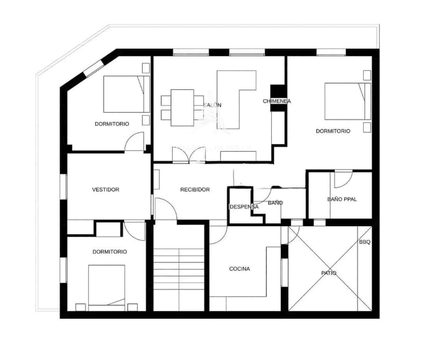 Piso de 3 habitaciones en Beniarbeig en venta - 230.000 € (Ref: 9996507)