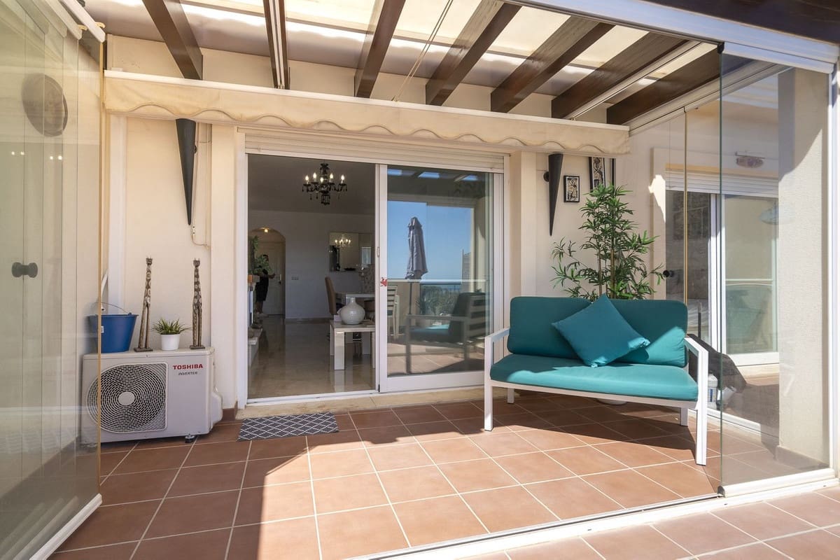 2 makuuhuone Kattohuoneisto myytävänä paikassa Mijas Costa mukana uima-altaan 
autotalli - 449 000 € (Ref: 10044671)