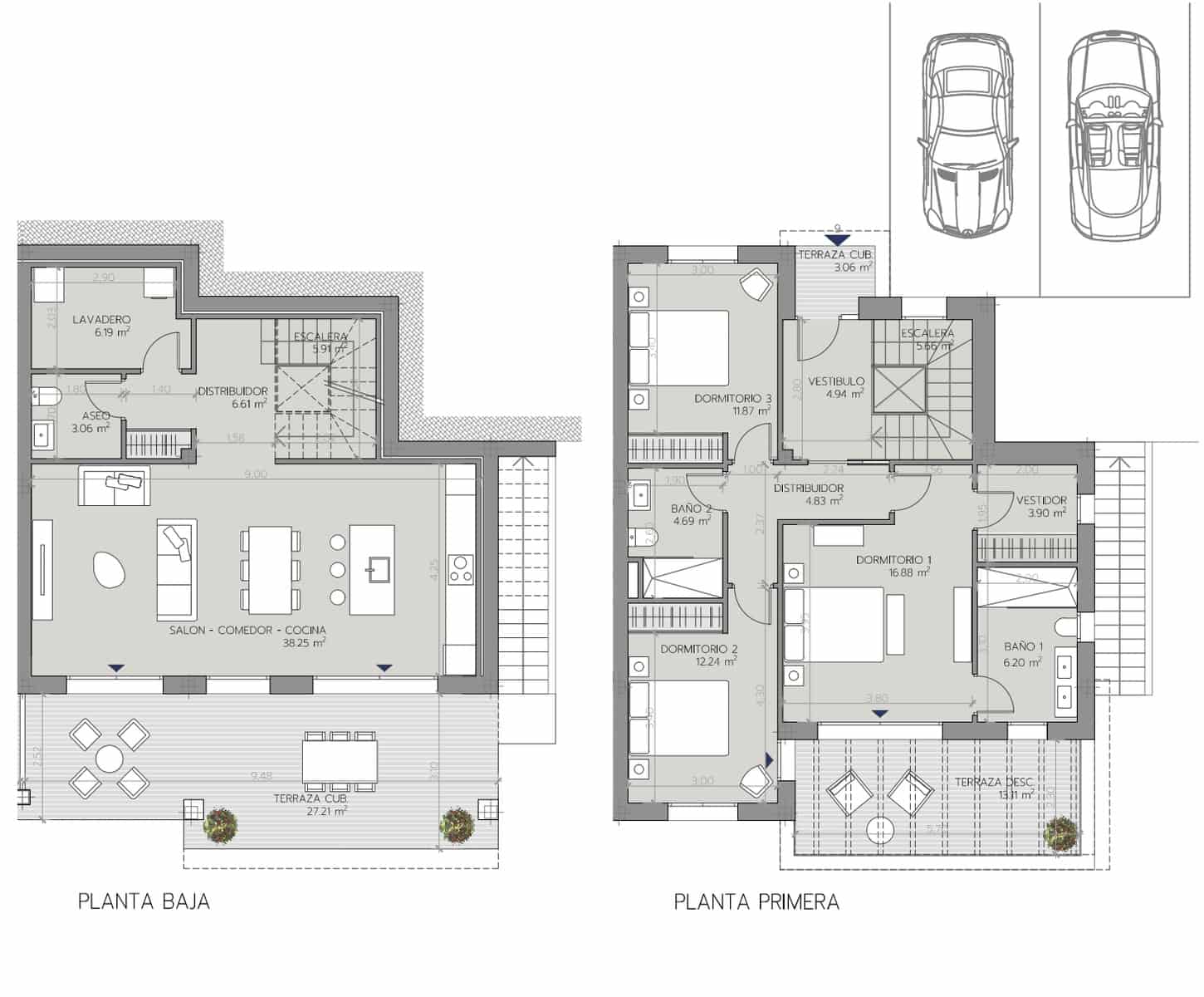 4 Zimmer Doppelhaus zu verkaufen in Estepona mit Pool Garage - 870.000 € (Ref: 10097945)