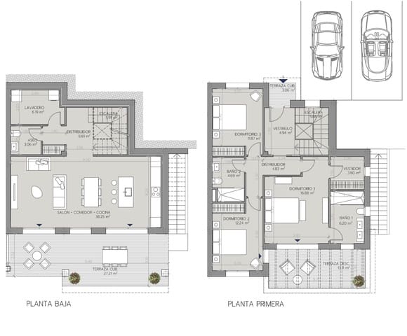 4 Zimmer Doppelhaus zu verkaufen in Estepona Golf, Estepona - 870.000 € (Ref: 10097945)