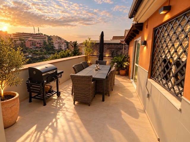 3 quarto Penthouse para venda em Riviera del Sol, Mijas com piscina garagem - 599 000 € (Ref: 10139361)
