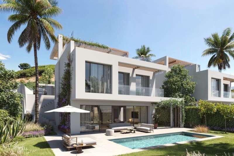 4 sypialnia Willa na sprzedaż w Estepona z basenem garażem - 2 195 000 € (Ref: 9868395)