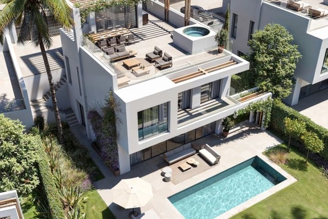 4 sypialnia Willa na sprzedaż w Seghers, Estepona z basenem garażem - 2 195 000 € (Ref: 9868395)