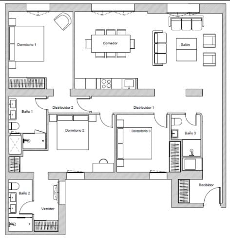 3 bedroom Apartment for sale in Madrid city - € 2,820,000 (Ref: 10021681)