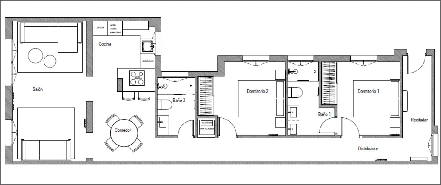 Appartamento in vendita in Madrid citta - 1.750.000 € (Rif: 9879843)