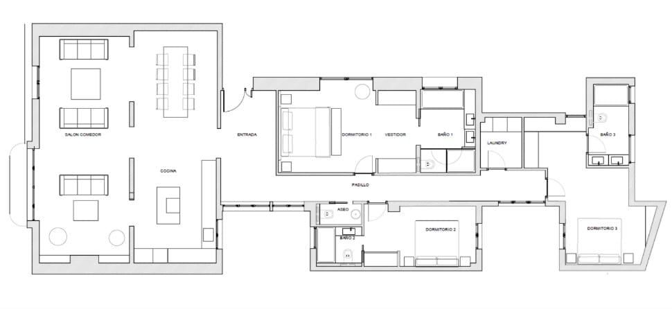 3 Zimmer Apartment zu verkaufen in Madrid Stadt - 3.900.000 € (Ref: 9879844)