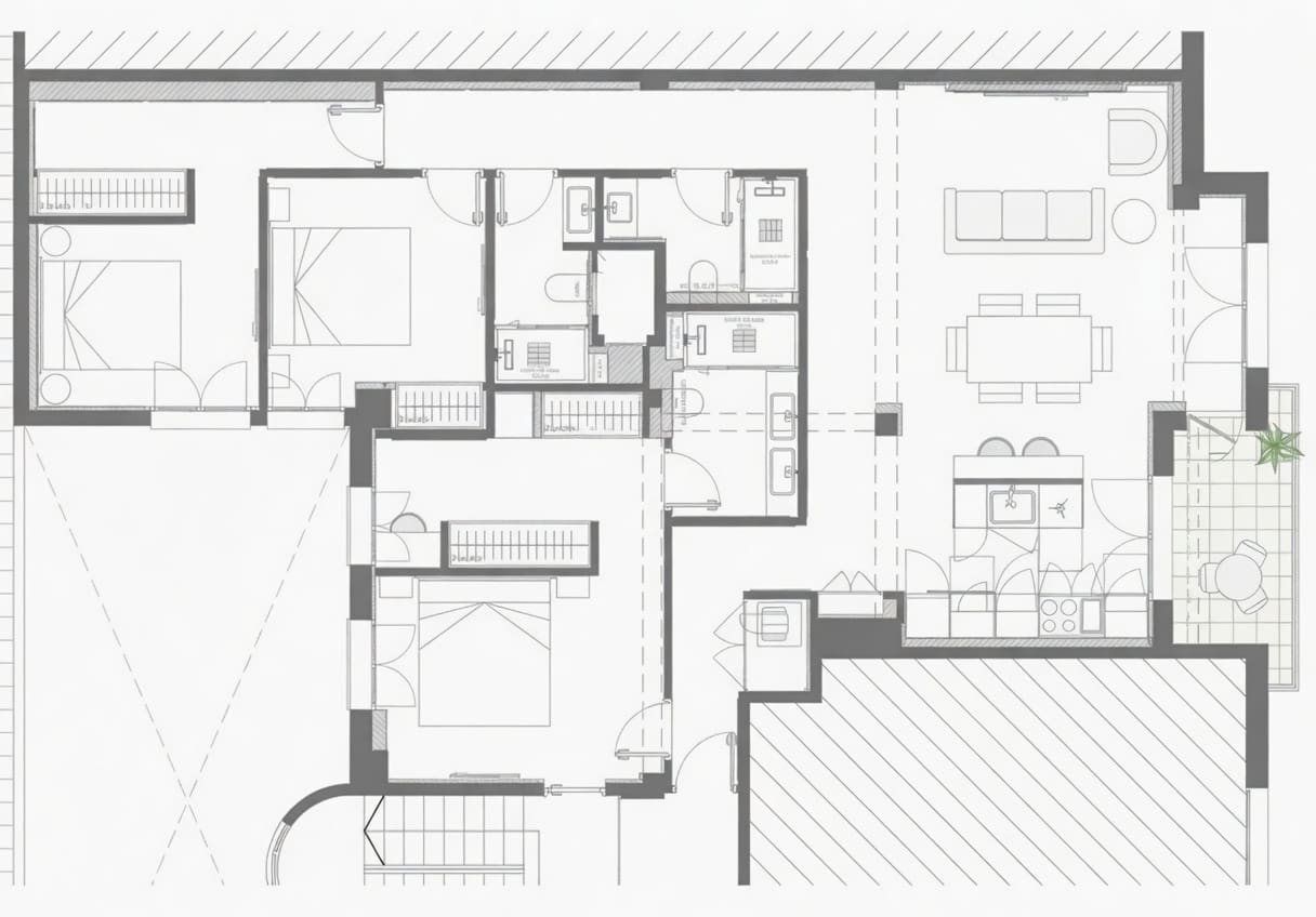 3 soveværelse Lejlighed til salg i Madrid by - € 2.210.000 (Ref: 9880343)