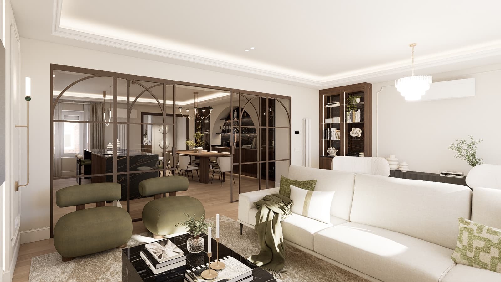 4 sypialnia Apartament na sprzedaż w Miasto Madryt z garażem - 4 900 000 € (Ref: 9893132)
