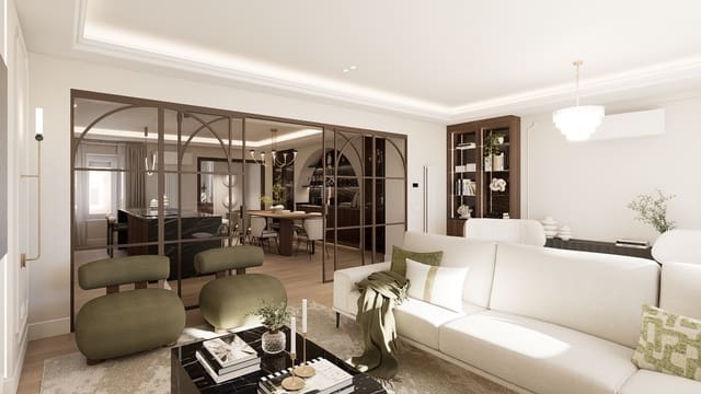 4 sypialnia Apartament na sprzedaż w Castellana, Miasto Madryt z garażem - 4 900 000 € (Ref: 9893132)