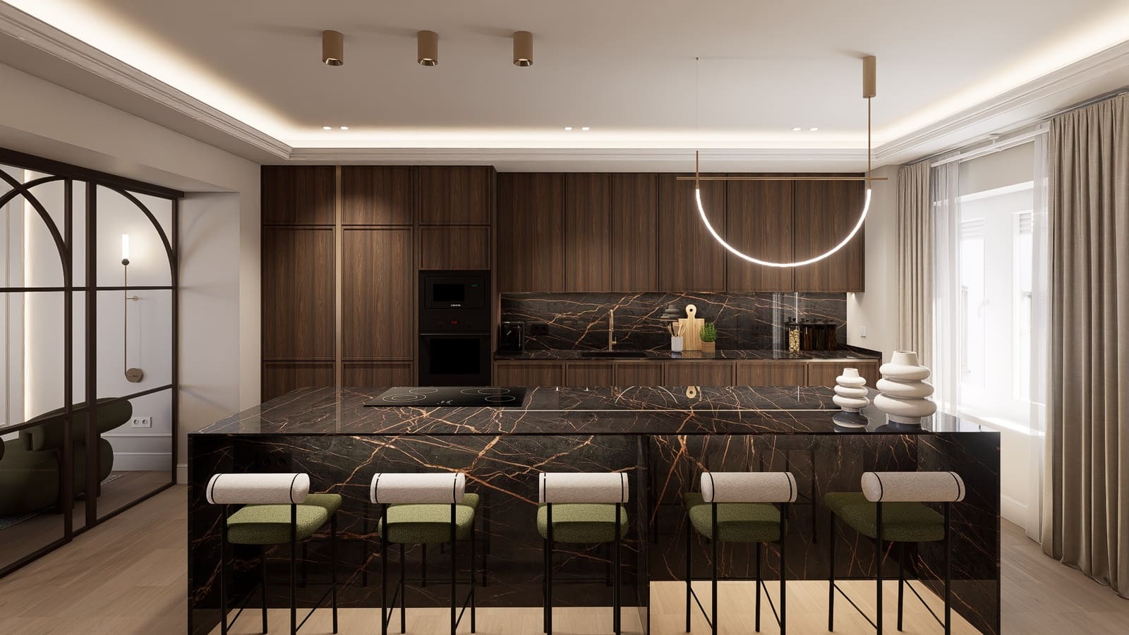 4 sypialnia Apartament na sprzedaż w Miasto Madryt z garażem - 4 900 000 € (Ref: 9893132)