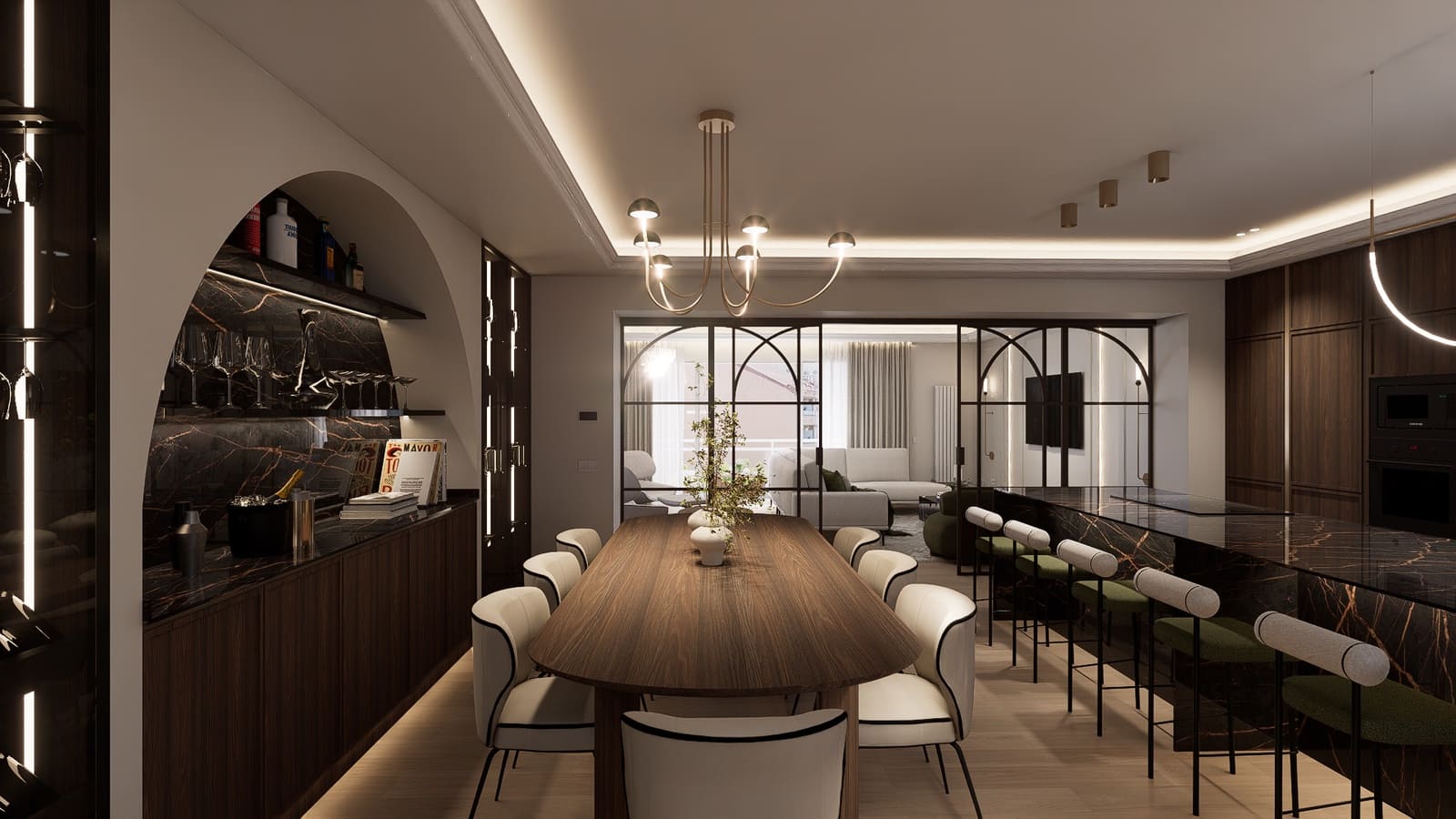 4 sypialnia Apartament na sprzedaż w Miasto Madryt z garażem - 4 900 000 € (Ref: 9893132)