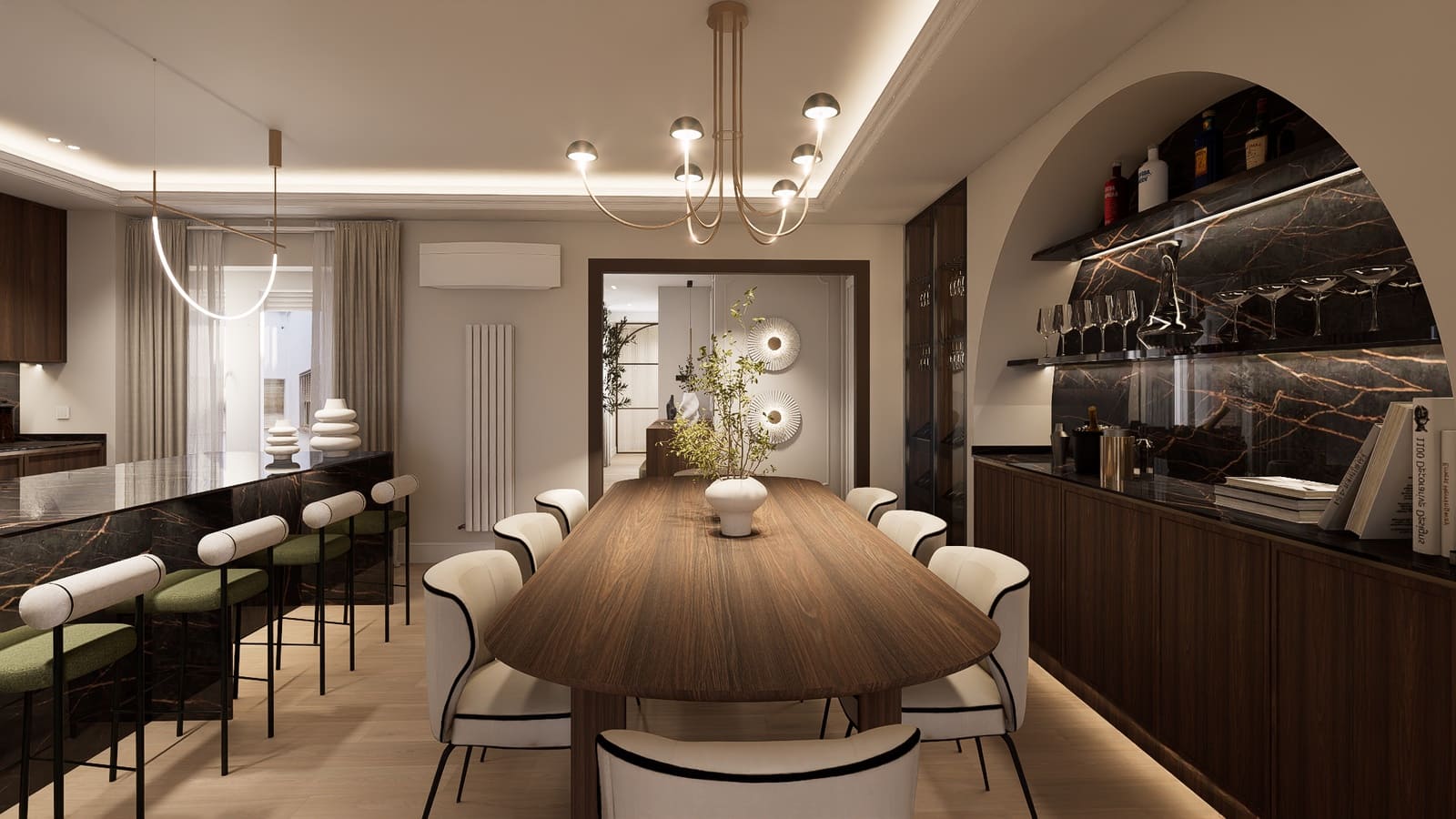 4 sypialnia Apartament na sprzedaż w Miasto Madryt z garażem - 4 900 000 € (Ref: 9893132)